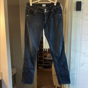 Hudson Jeans Blue Straight Leg Denim